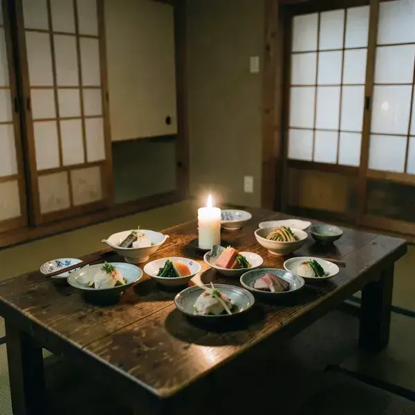 ご家庭でのお祝いの食卓